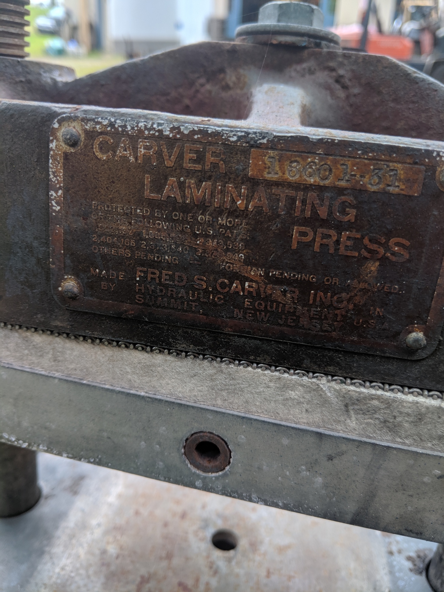 CARVER _UNKNOWN_ Presses Hydraulic | The Pelletizer Group