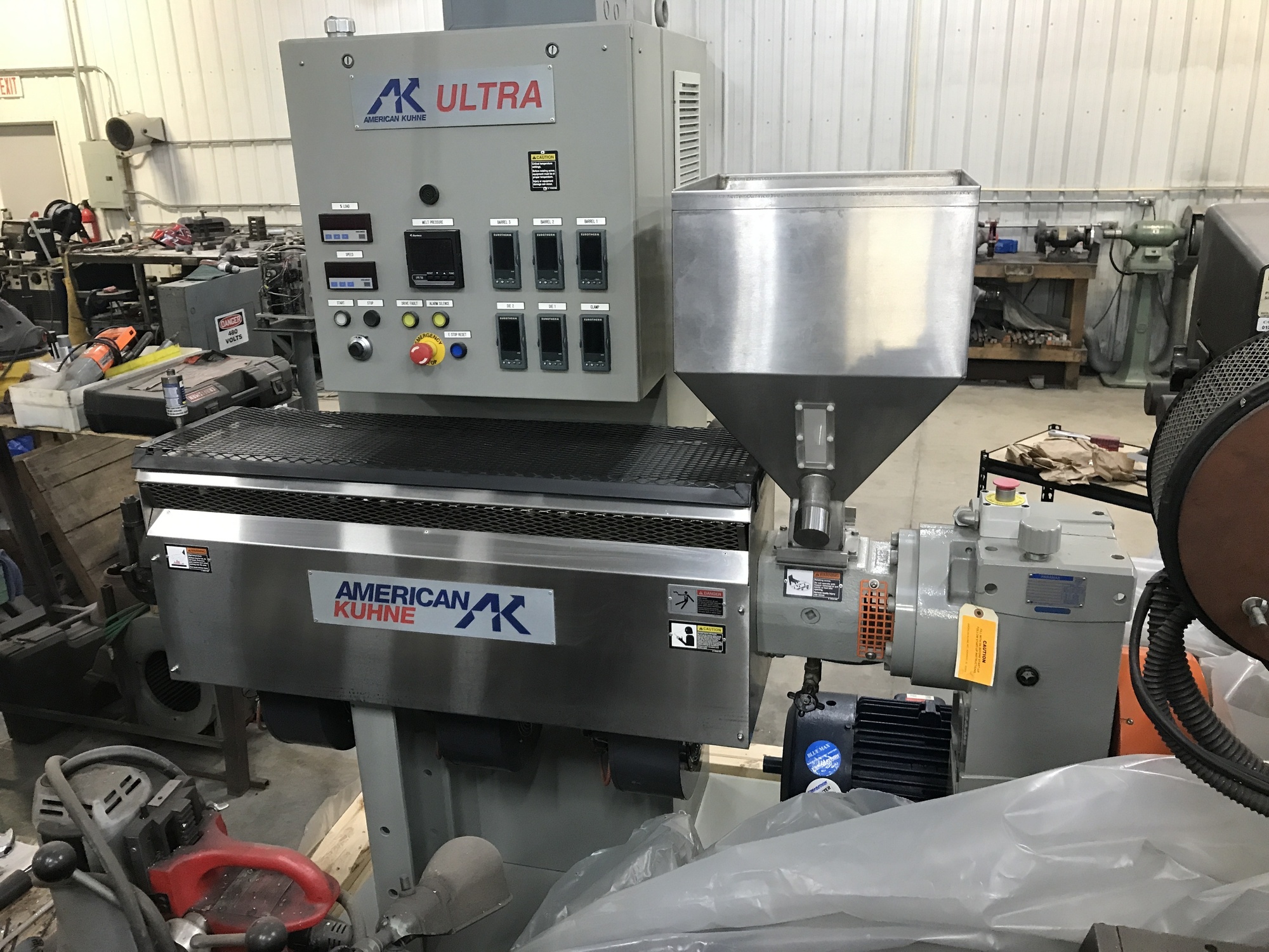 2008 AMERICAN KUHNE AK 200 24:1 Extruders - Single Screw | The Pelletizer Group